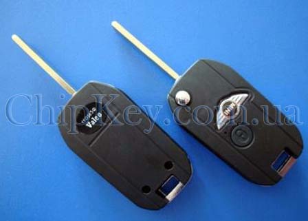 Ключ Bmw Mini выкидной (корпус) 2 кнопки