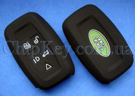 Чехол Range Rover Discovery Sport силиконовый 5 кнопок, черный