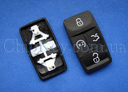 Ключ Volkswagen - кнопки для замены