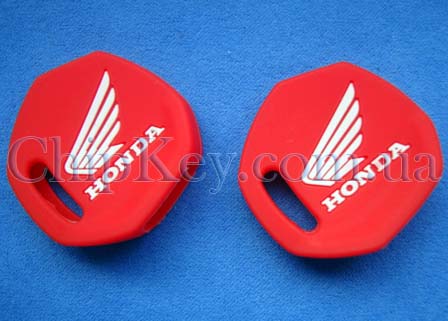 Ключ HONDA силиконовый чехол, красный