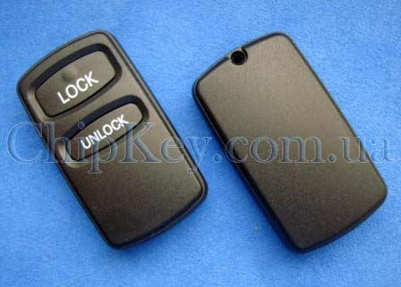 Ключ Mitsubishi пульт (корпус) 2 кнопки