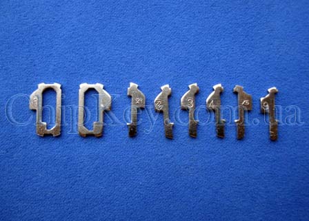 Acura Honda секрет №1P,2P,1,2,3,4,5,6 комплект из 8 шт