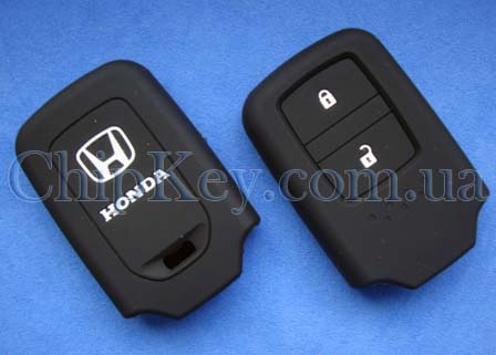 Honda Smart Key силиконовый чехол 2 кнопки, черный
