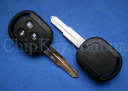 Ключ Chevrolet Lacetti (корпус) 3 кнопки
