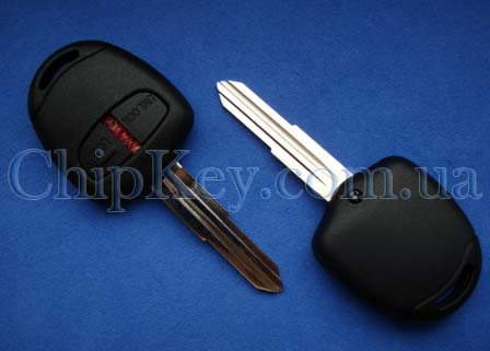 Ключ для Mitsubishi Pajero, Montero с 2006-, с чипом id46(pcf7936), 433 Mhz, маркировка D