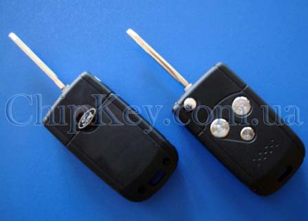 Ключ Ford выкидной (корпус) 3 кнопки