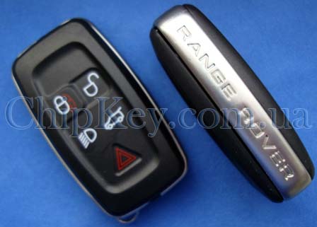Ключ Range Land Rover KeyLess Smartkey 5 кнопок, id47(pcf7953), 315Mhz, для рынка USA