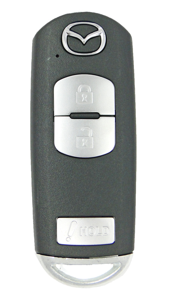 Ключ Mazda 3, Cx3, Cx5, Cx9  3 кнопки, FCC ID: WAZSKE13D01 smart key id47 Philips (pcf7953), 315Mhz, original